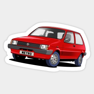 MG Metro Sticker